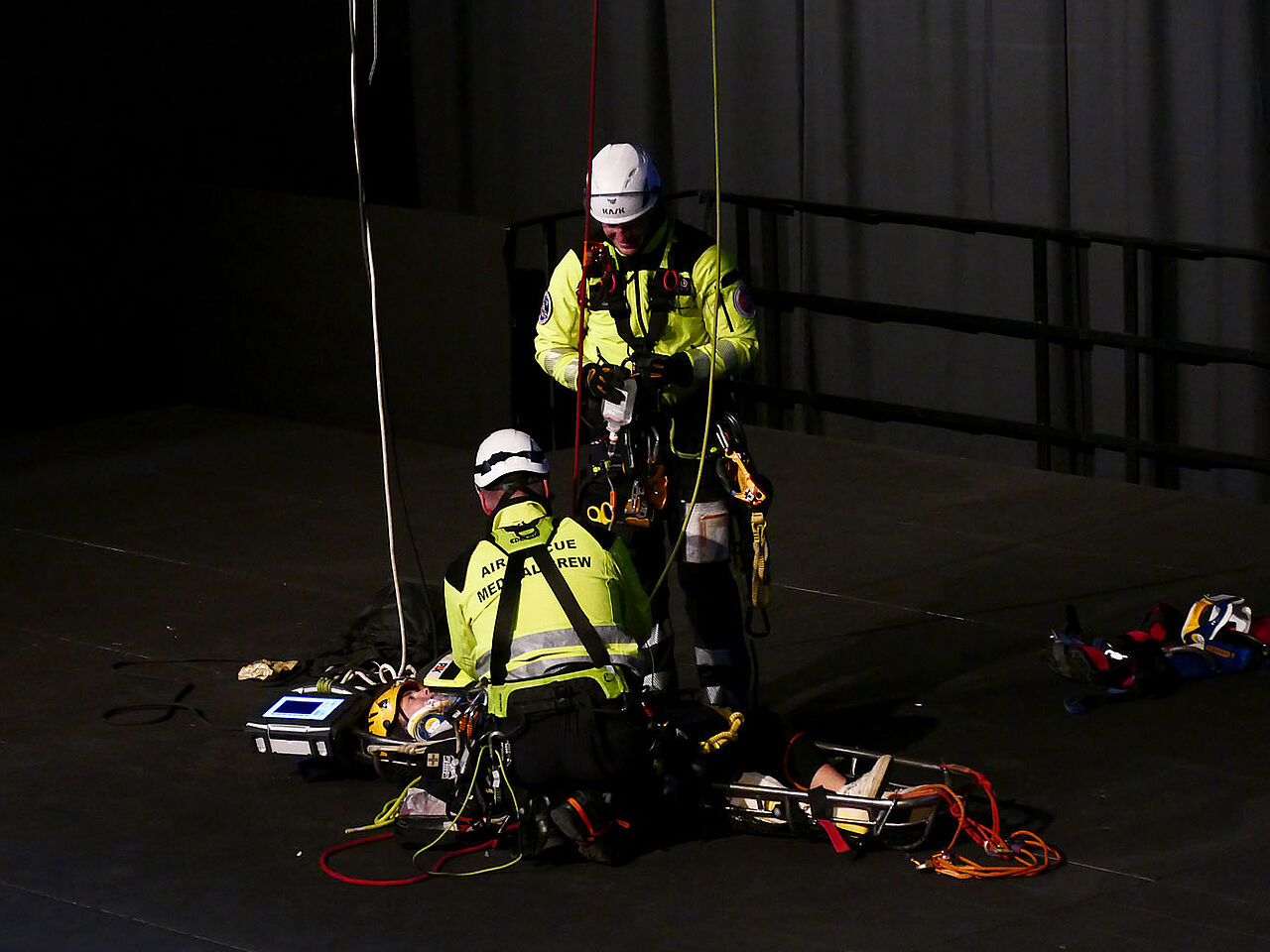 Spezielle Rettung aus Höhen und Tiefen (SRHT), Sondereinheiten von Behörden und Organisationen mit Sicherheitsaufgaben (BOS)