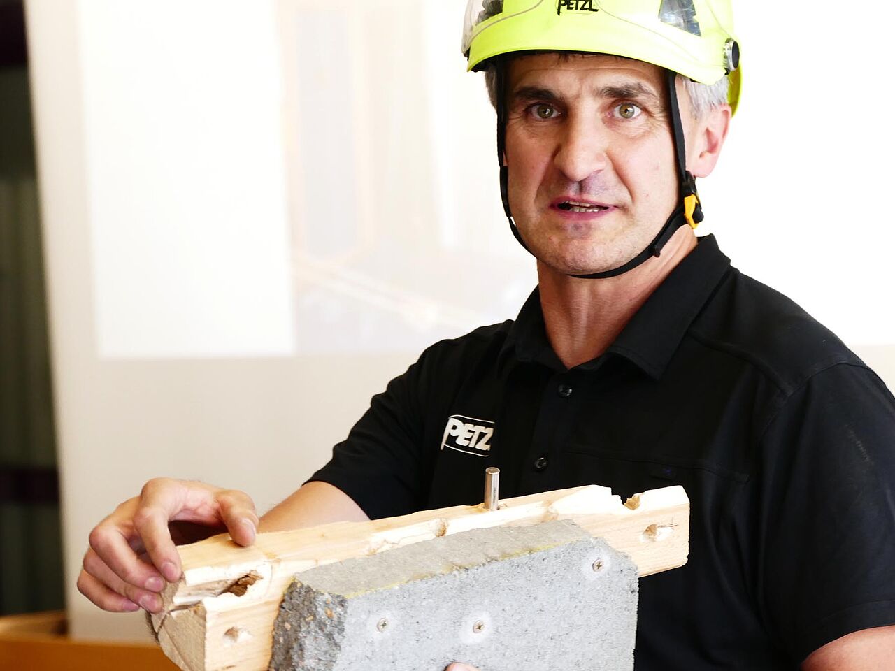 Workshop „Kantenbelastung“, PETZL ProTeam