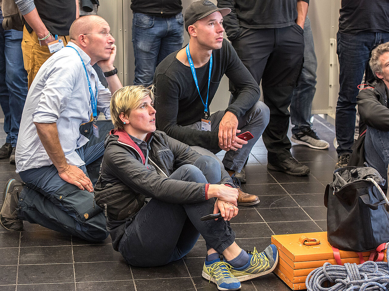 Workshop „Kantenbelastung“, PETZL ProTeam