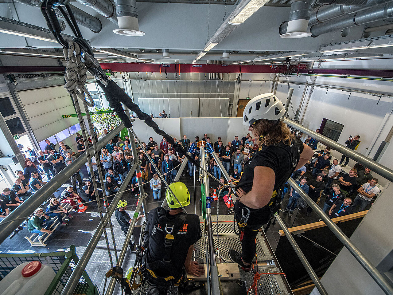 Workshop „Kantenbelastung“, PETZL ProTeam