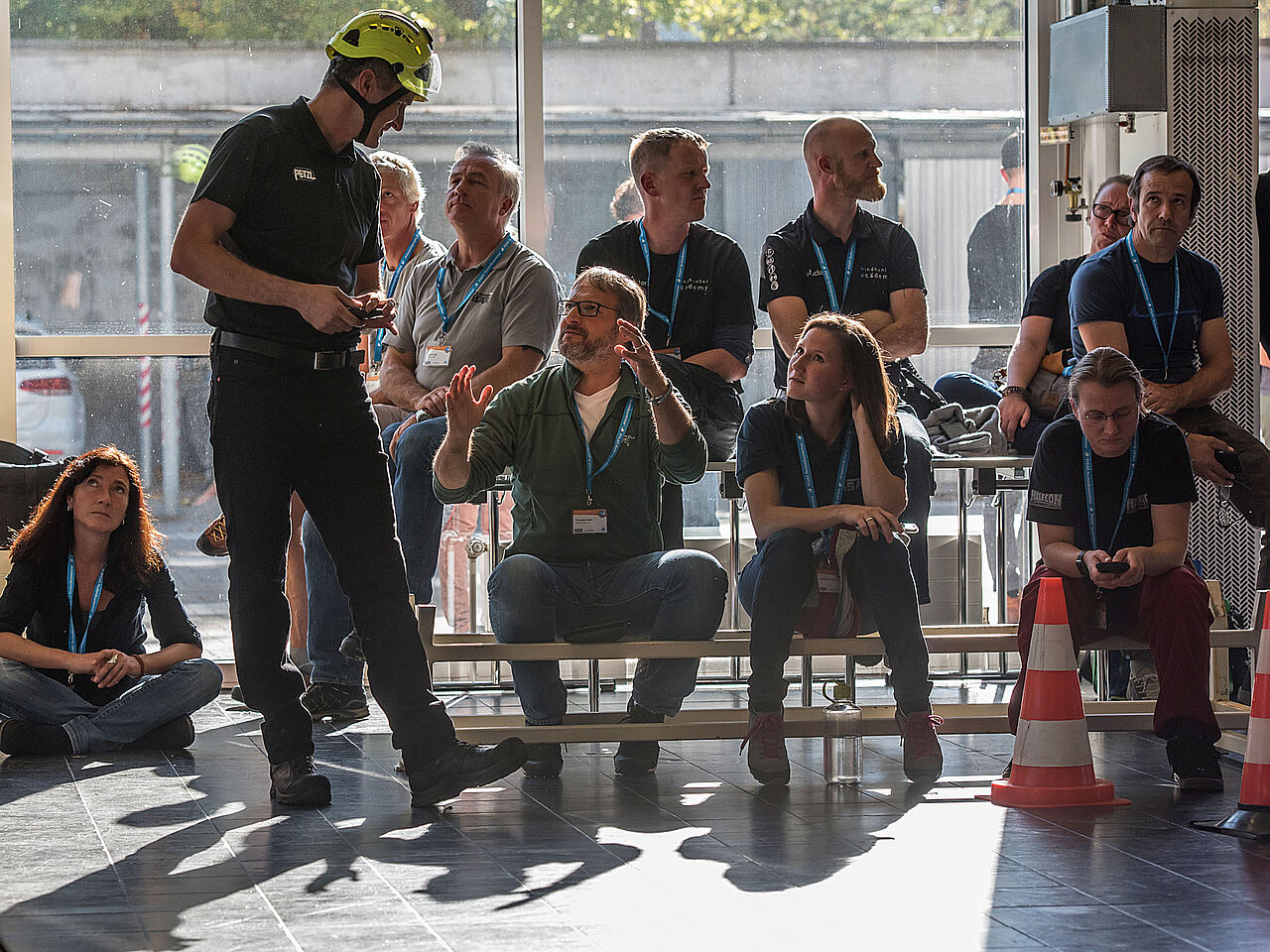 Workshop „Kantenbelastung“, PETZL ProTeam