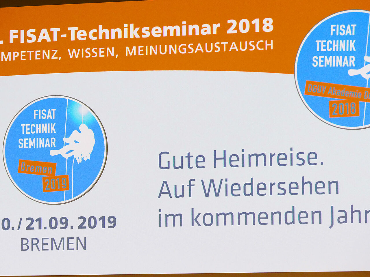 Bis zum nächsten Jahr in Bremen!