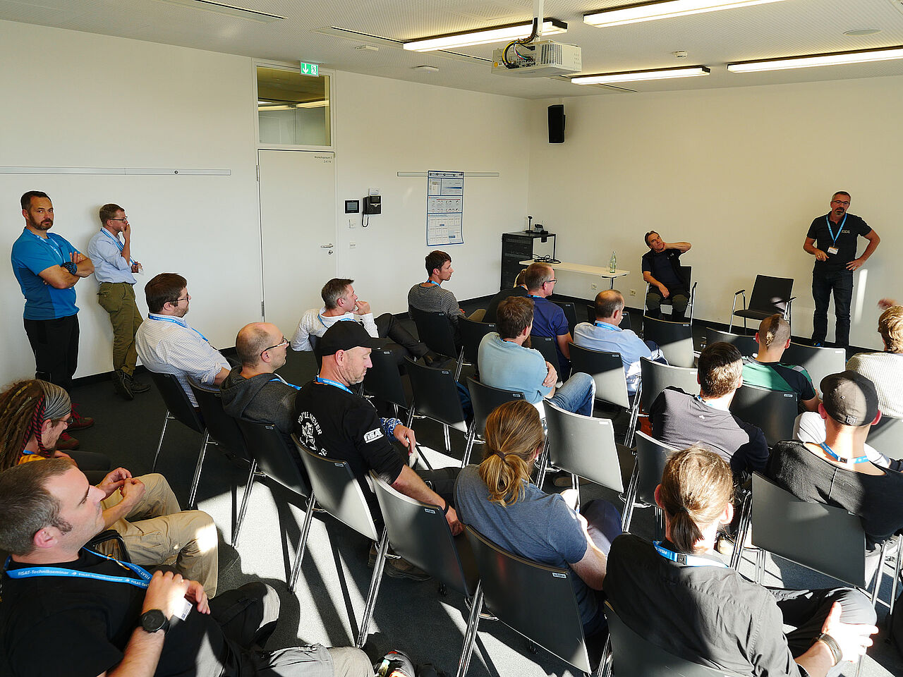 Gesprächsrunde: Fragen und Informationen rund um Ausbildung, Prüfung und die Zertifizierung von Ausbildungsunternehmen im Bereich PSAgA