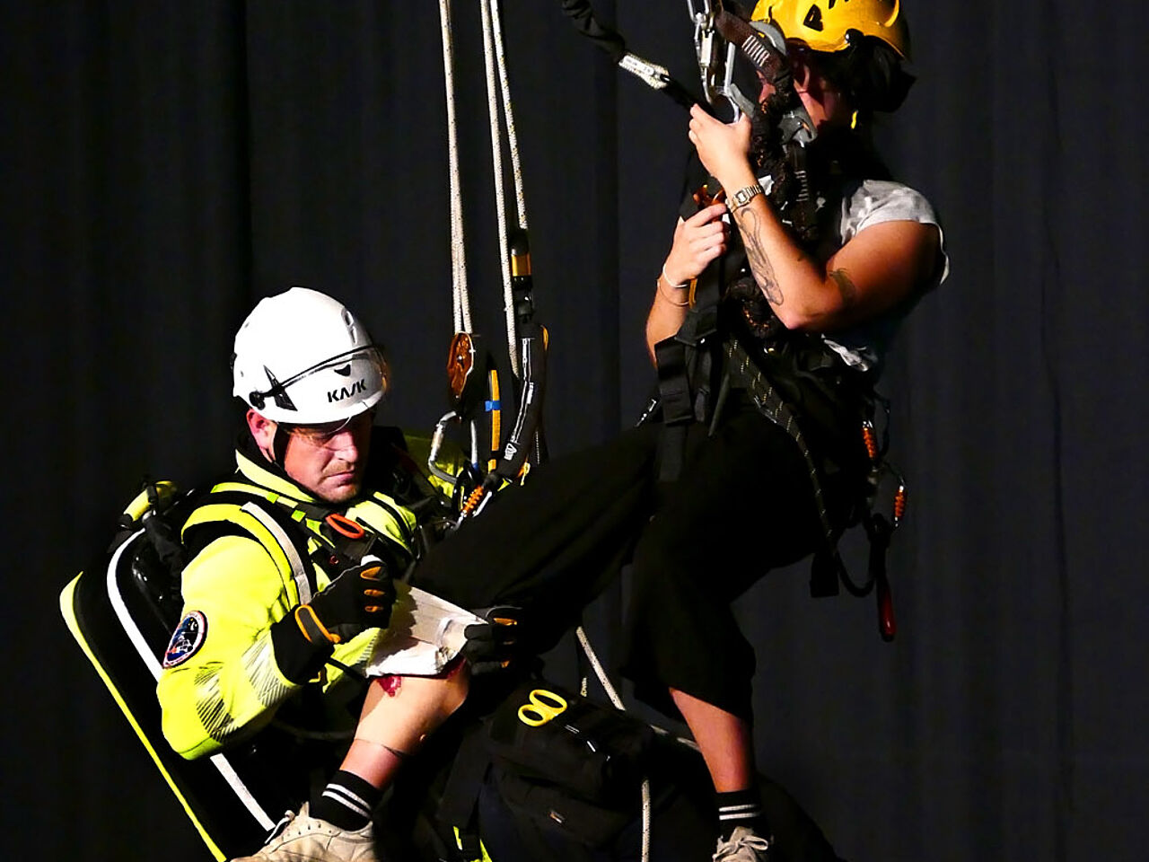 Spezielle Rettung aus Höhen und Tiefen (SRHT), Sondereinheiten von Behörden und Organisationen mit Sicherheitsaufgaben (BOS)