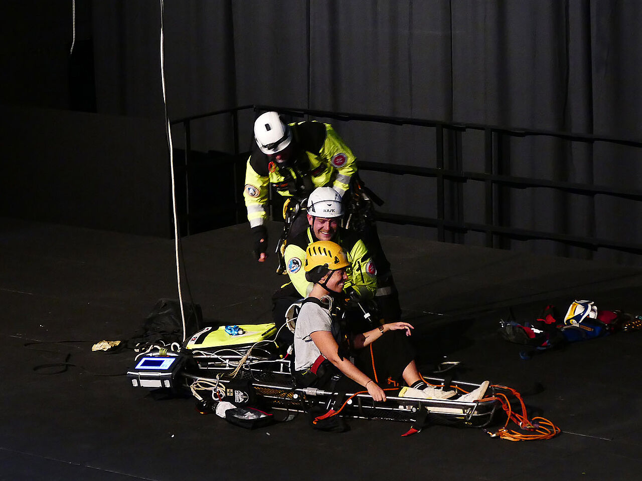 Auch hier gab es ein Happy End. Ein großes Dankeschön an alle Personen und Unternehmen, die diese Vorführungen möglich gemacht haben.