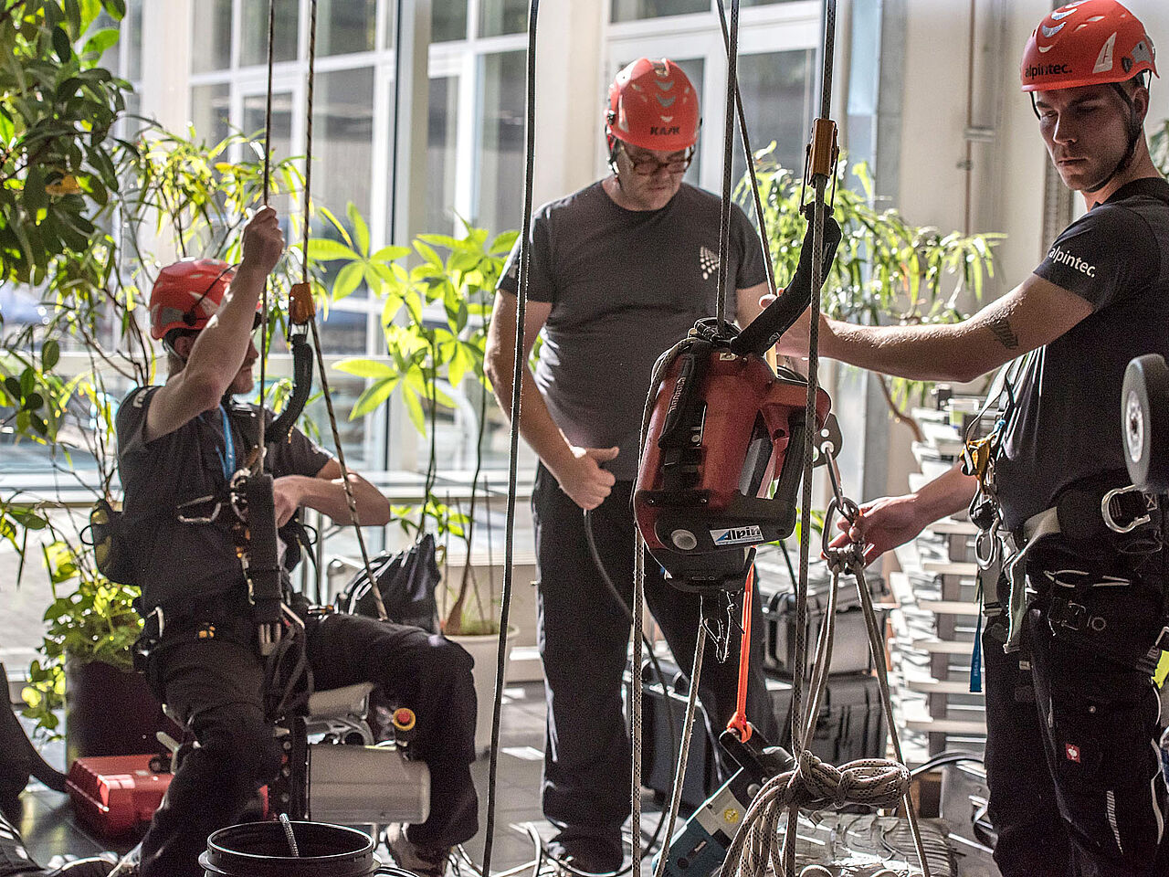 Workshop „Praktische Hilfsmittel - Ergonomie beim Arbeiten und Retten“