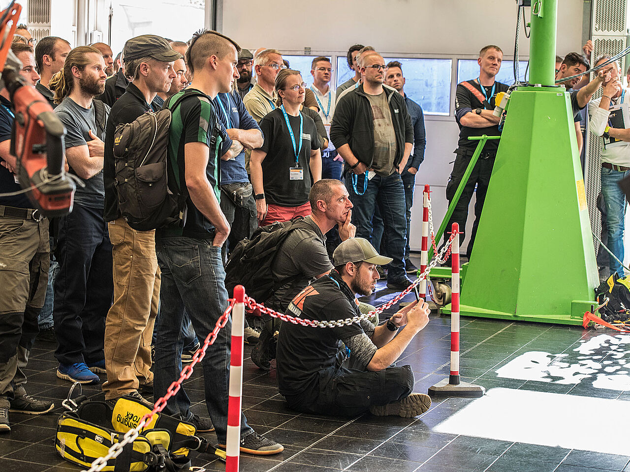 Workshop „Praktische Hilfsmittel - Ergonomie beim Arbeiten und Retten“